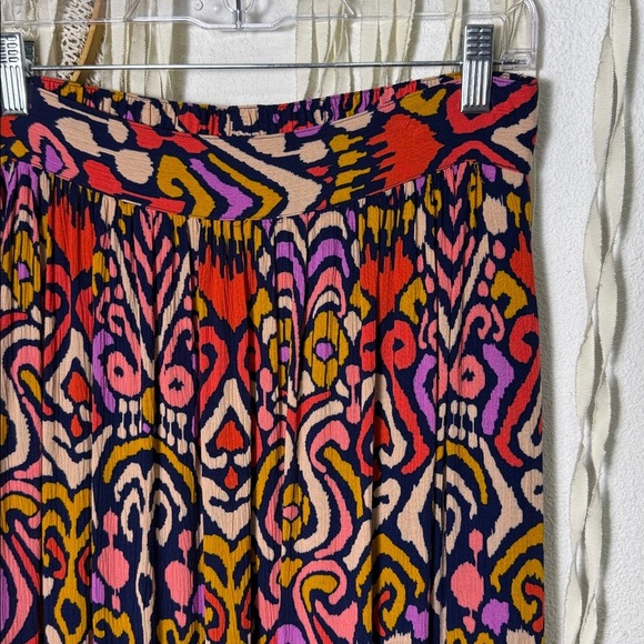 Boden Gracee Crinkle Maxi Skirt with pockets Size 8R - Picture 3 of 11